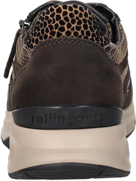 Gabor Rollingsoft Sneakers brons Textiel Dames - Foto 9