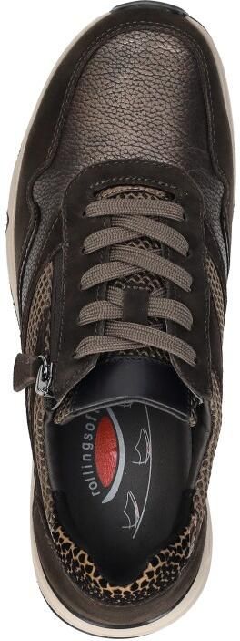 Gabor Rollingsoft Sneakers brons Textiel Dames - Foto 13