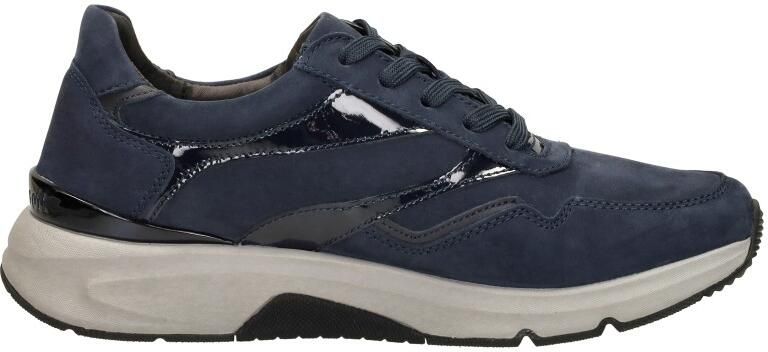 Gabor 0103.01.003 Rolling Soft Sneakers Blauw Nubuck Dames Blauw - Foto 8
