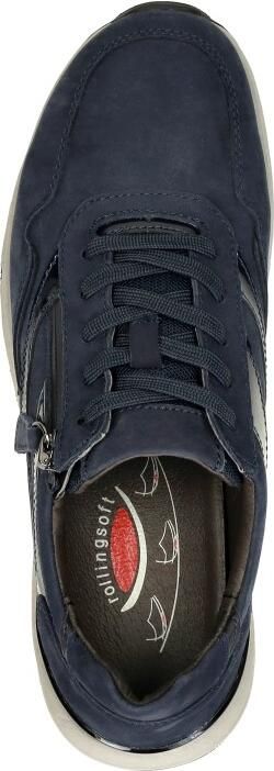 Gabor 0103.01.003 Rolling Soft Sneakers Blauw Nubuck Dames Blauw - Foto 9