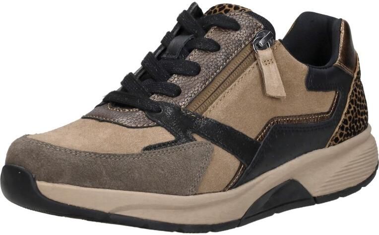 Gabor Rollingsoft Sneakers met sleehak veterschoen halfhoge schoen vrijetijdsschoen met extra ritssluiting - Foto 9