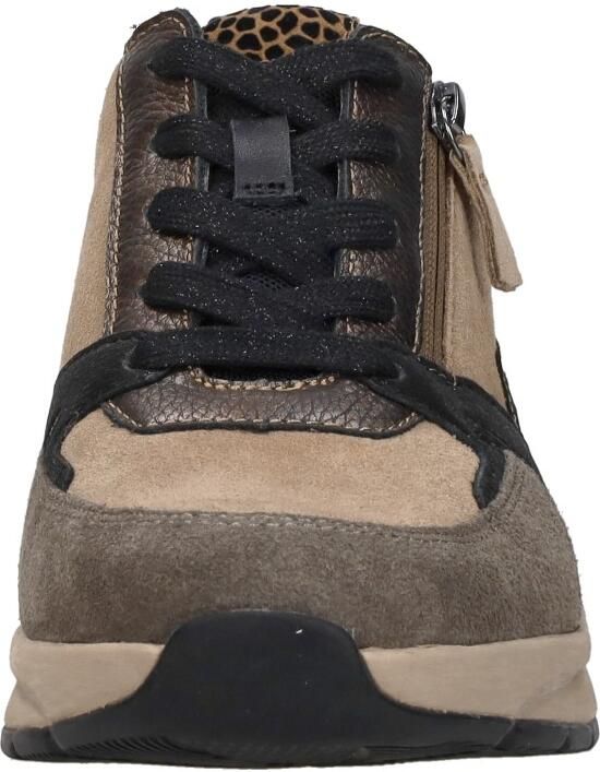 Gabor Rollingsoft Sneakers met sleehak veterschoen halfhoge schoen vrijetijdsschoen met extra ritssluiting - Foto 10