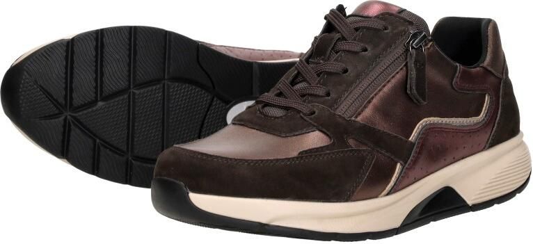 Gabor 0106.01.016 Dames Sneakers bruin - Foto 6