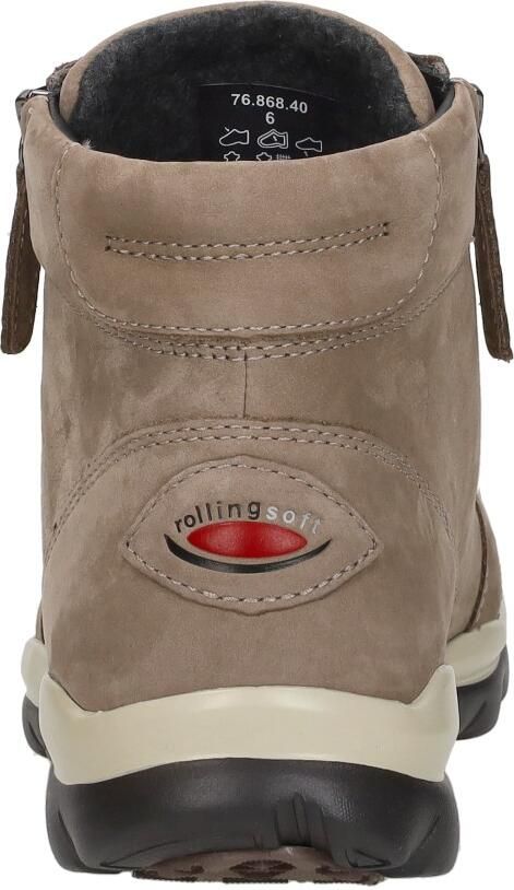 Gabor rollingsoft sensitive 36.868.40 dames rollende wandelsneaker beige - Foto 5