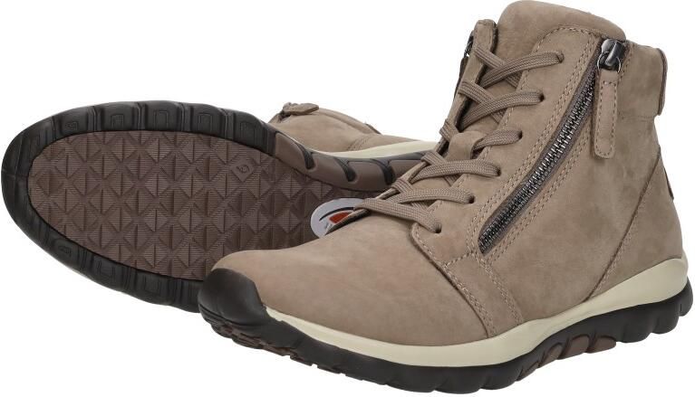 Gabor rollingsoft sensitive 36.868.40 dames rollende wandelsneaker beige - Foto 7