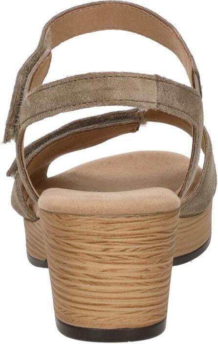 Gabor Sandalen Hak Sandalen Hak Taupe - Foto 6