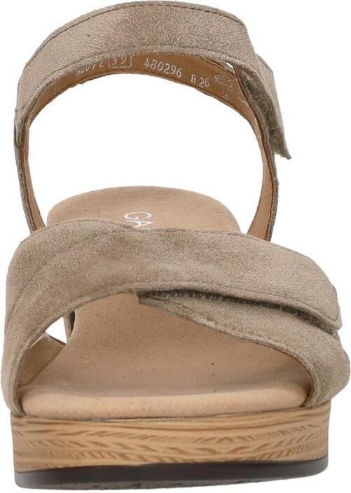 Gabor Sandalen Hak Sandalen Hak Taupe - Foto 4