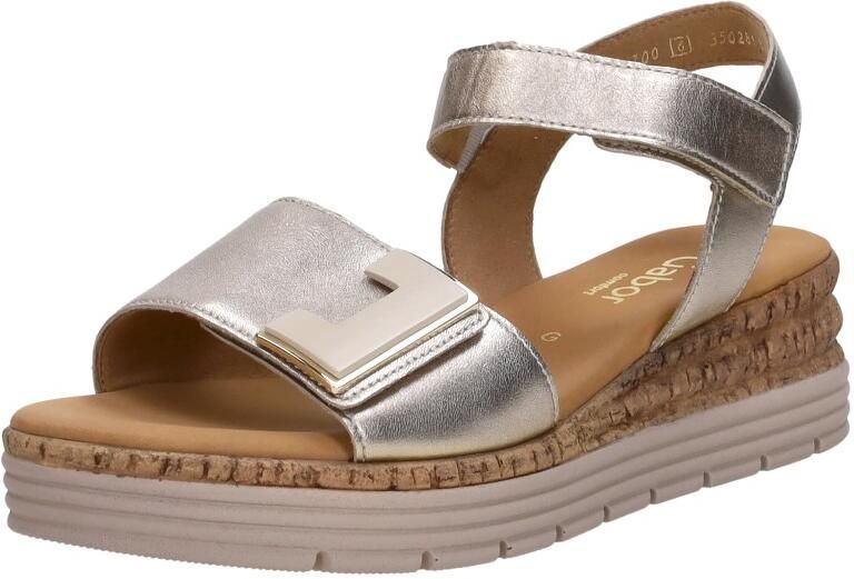Gabor Dames Sandalen 62.700.82 Platina - Foto 4