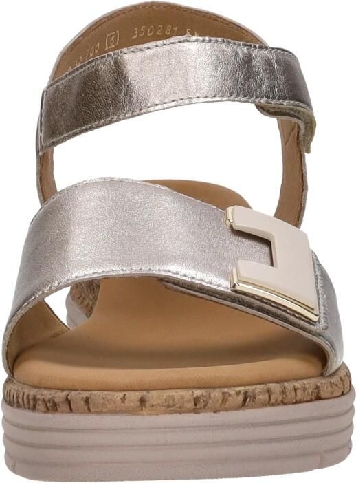 Gabor Dames Sandalen 62.700.82 Platina - Foto 5