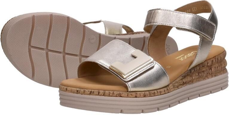 Gabor Dames Sandalen 62.700.82 Platina - Foto 7