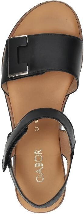 Gabor Sandaaltjes Genua sleehak zomerschoen sandalen met klittenbandsluitingen breedte g - Foto 9
