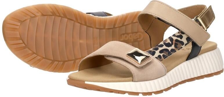 Gabor Dames sandalen beige Panterprint Artikel - Foto 9