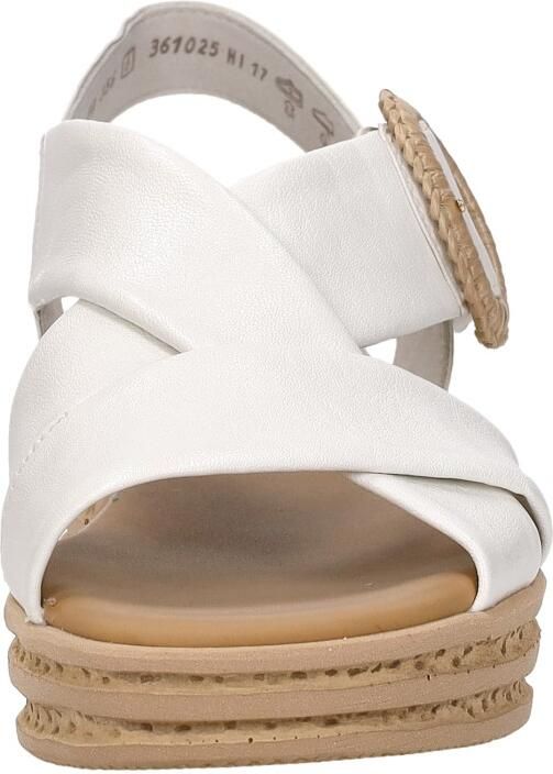 Gabor Sleehaksandaaltjes zomerschoen bandjessandaal klittenbandsluiting onder de decoratieve gesp - Foto 13