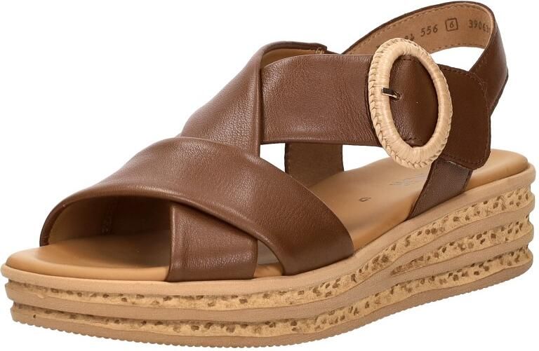 Gabor Dames sandalen Artikel 84.556.24 Cognac - Foto 3