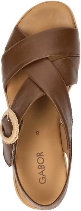 Gabor Dames sandalen Artikel 84.556.24 Cognac - Foto 7