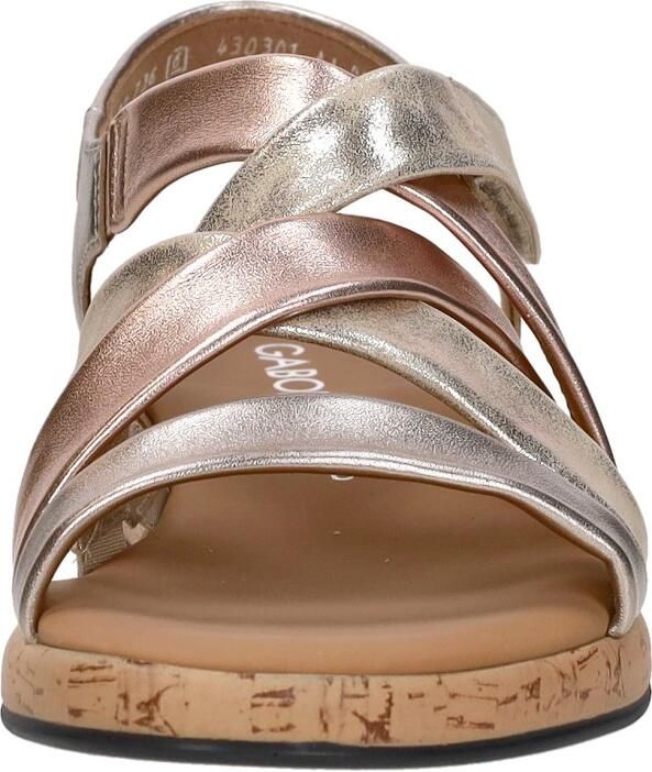 Gabor 82.736.82 Sandalen Zilver Brons Synthetisch Dames Overig - Foto 4