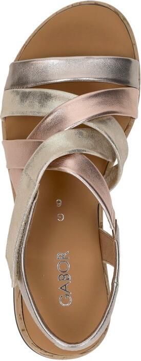 Gabor 82.736.82 Sandalen Zilver Brons Synthetisch Dames Overig - Foto 8