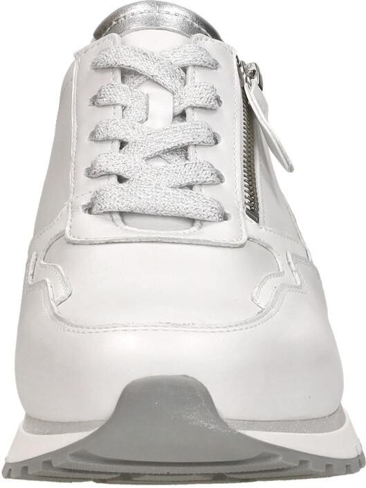 GABOR Lage Sneakers Dames 378 Maat: 42 Materiaal: Leer Kleur: Wit - Foto 5