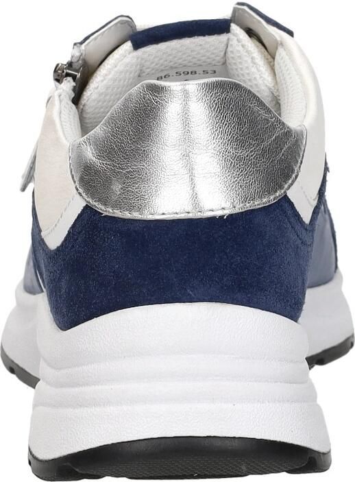 Gabor 598 Sneakers Dames Leren Sneaker Blauw - Foto 4