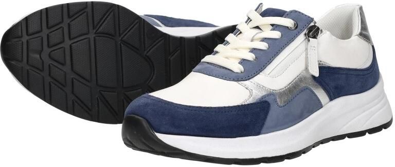 Gabor 598 Sneakers Dames Leren Sneaker Blauw - Foto 7