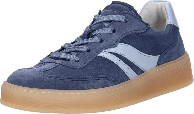 Gabor art 86.475 36 sneaker-suede-jeansblauw-dames - Foto 4