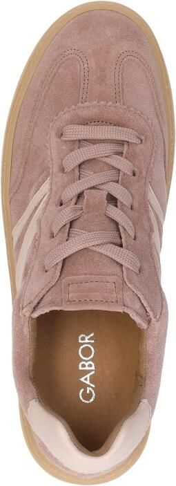 Gabor 86.475.43 Sneakers Oud Roze Suede Dames Roze - Foto 8