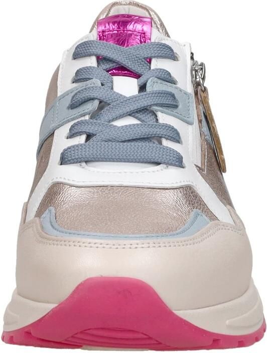 Gabor dames sneaker beige metallic - Foto 3