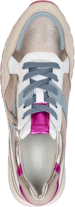 Gabor dames sneaker beige metallic - Foto 8