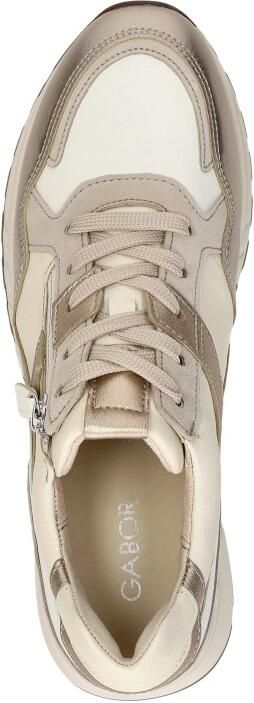Gabor 86.368.21 Sneaker Offwhite Taupe - Foto 12