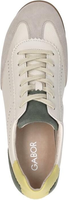 Gabor 432.2 Sneakers Dames Leren Sneaker Beige - Foto 17
