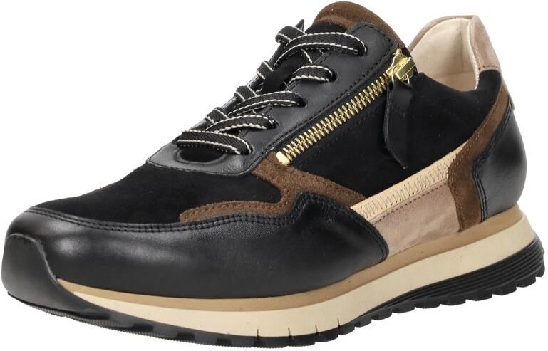 GABOR Lage Sneakers Dames 378 Maat: 37 Materiaal: Leer Kleur: Zwart - Foto 11