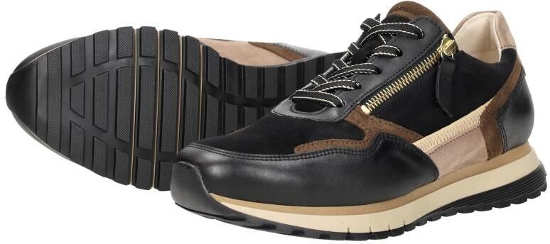 GABOR Lage Sneakers Dames 378 Maat: 37 Materiaal: Leer Kleur: Zwart - Foto 15