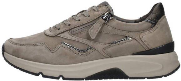 Gabor Sneakers met NubukDriTan Perl. k. Brown Dames - Foto 5