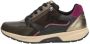 Gabor rollingsoft sensitive 56.878.63 dames rollende wandelsneaker zwart - Thumbnail 4
