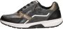 Gabor rollingsoft sensitive 56.878.89 dames rollende wandelsneaker zwart - Thumbnail 2