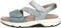 Gabor Dames Sandalen 66.882.16 Rolling Soft Jeansblauw - Thumbnail 2