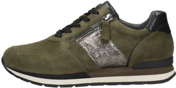 Gabor 56.438.31 Women Sneaker – Green suede – Better Shoe | Best shoes in  the whole world.