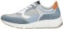 Gabor 86.475.36 Grey Blue Orange Lage sneakers - Thumbnail 3