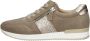 Gabor Stijlvolle Taupe Suede Sneakers voor Dames Beige Dames - Thumbnail 2