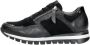 Gabor Comfortabele suède sneakers met uitneembare binnenzool en brede pasvorm Black Heren - Thumbnail 3