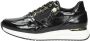 Gabor Zwarte Sneakers Trendy Rits Uitneembare Binnenzool Black Dames - Thumbnail 2
