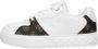 GUESS Fiena Dames Sneakers Laag White Brown - Thumbnail 2