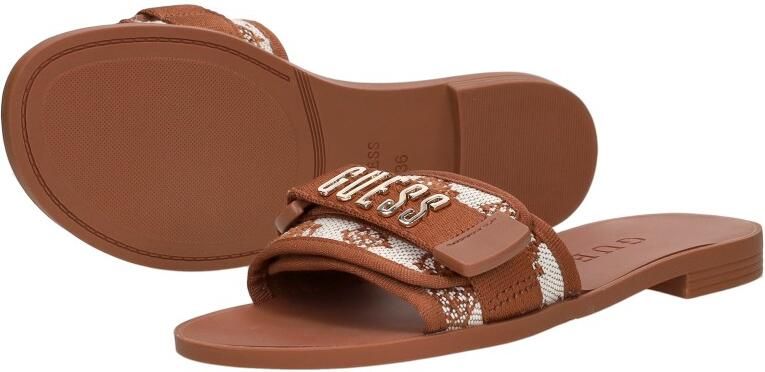 GUESS damesmuiltjes Elyze5 bruin - Foto 6