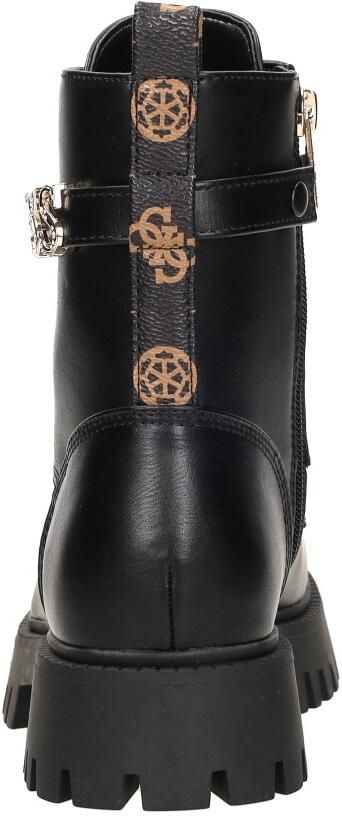 GUESS dameslaarzen met veters Ficki zwart