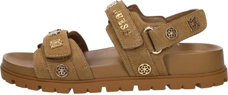 GUESS dames sandalen Florizi bruin - Foto 3