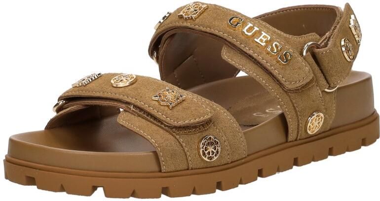 GUESS dames sandalen Florizi bruin - Foto 6