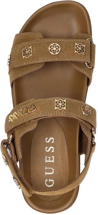GUESS dames sandalen Florizi bruin - Foto 8