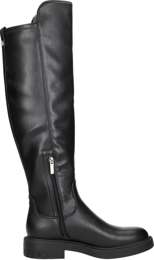 Guess Overkneelaarzen in leerlook model 'Fyza' - Foto 6