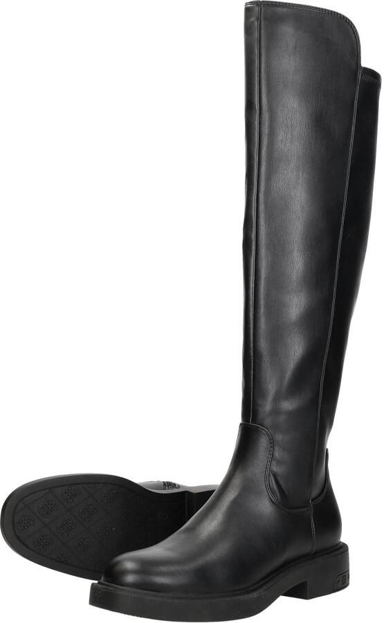 Guess Overkneelaarzen in leerlook model 'Fyza' - Foto 5