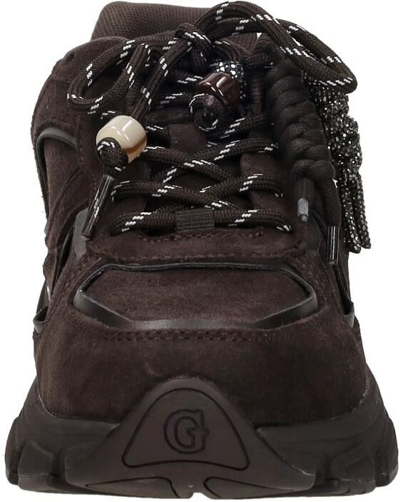 Guess Irrina Sneakers Van Echt Leer - Foto 3